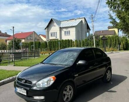 Чорний Хендай Акцент, об'ємом двигуна 1.6 л та пробігом 221 тис. км за 4600 $, фото 1 на Automoto.ua