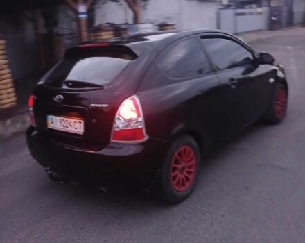 Черный Хендай Акцент, объемом двигателя 1.6 л и пробегом 148 тыс. км за 3300 $, фото 17 на Automoto.ua