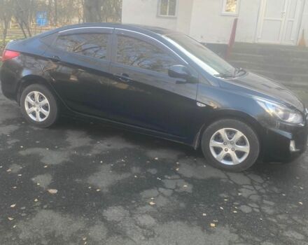 Чорний Хендай Акцент, об'ємом двигуна 1.4 л та пробігом 150 тис. км за 7300 $, фото 2 на Automoto.ua