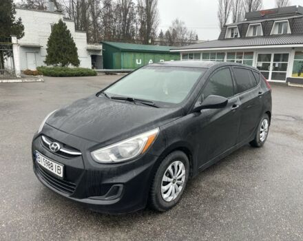 Черный Хендай Акцент, объемом двигателя 1.6 л и пробегом 200 тыс. км за 5500 $, фото 1 на Automoto.ua
