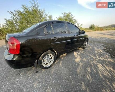 Черный Хендай Акцент, объемом двигателя 0 л и пробегом 281 тыс. км за 3900 $, фото 6 на Automoto.ua