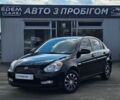Черный Хендай Акцент, объемом двигателя 1.4 л и пробегом 102 тыс. км за 4678 $, фото 1 на Automoto.ua