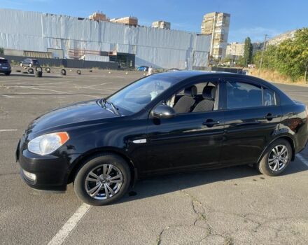 Хендай Акцент 2007 в Одессе на Automoto.ua Черный Хендай Акцент, объемом двигателя 1.4 л и пробегом 222 тыс. км за 5500 $, фото 4 на Automoto.ua