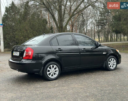 Черный Хендай Акцент, объемом двигателя 1.6 л и пробегом 170 тыс. км за 5699 $, фото 14 на Automoto.ua