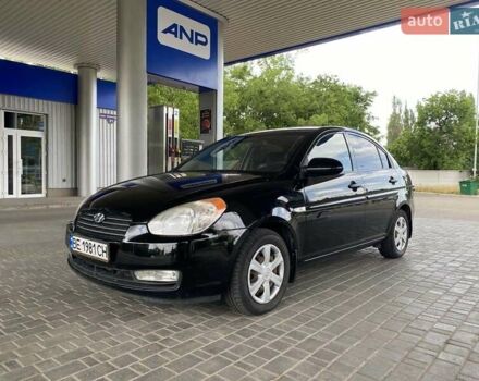 Черный Хендай Акцент, объемом двигателя 1.4 л и пробегом 93 тыс. км за 5800 $, фото 8 на Automoto.ua