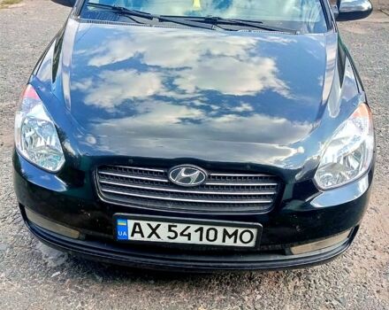 Хендай Акцент 2007 в Кегичевке на Automoto.ua Черный Хендай Акцент, объемом двигателя 1.4 л и пробегом 240 тыс. км за 3500 $, фото 3 на Automoto.ua