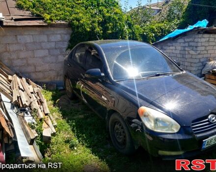 Чорний Хендай Акцент, об'ємом двигуна 1.4 л та пробігом 200 тис. км за 2780 $, фото 1 на Automoto.ua