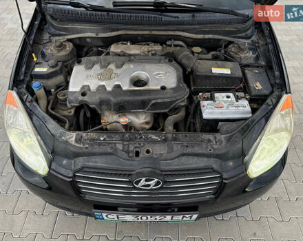 Хендай Акцент 2007 в Черновцах на Automoto.ua Черный Хендай Акцент, объемом двигателя 1.4 л и пробегом 345 тыс. км за 3600 $, фото 62 на Automoto.ua