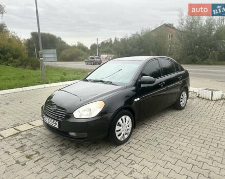 Чорний Хендай Акцент, об'ємом двигуна 1.4 л та пробігом 344 тис. км за 3400 $, фото 1 на Automoto.ua