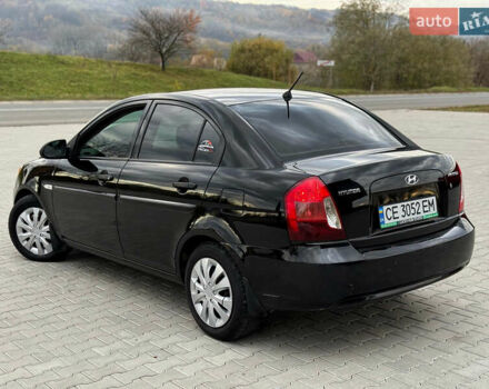 Хендай Акцент 2007 в Черновцах на Automoto.ua Черный Хендай Акцент, объемом двигателя 1.4 л и пробегом 345 тыс. км за 3600 $, фото 8 на Automoto.ua