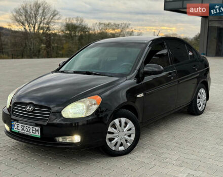 Хендай Акцент 2007 в Черновцах на Automoto.ua Черный Хендай Акцент, объемом двигателя 1.4 л и пробегом 345 тыс. км за 3600 $, фото 2 на Automoto.ua