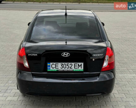 Хендай Акцент 2007 в Черновцах на Automoto.ua Черный Хендай Акцент, объемом двигателя 1.4 л и пробегом 345 тыс. км за 3600 $, фото 12 на Automoto.ua