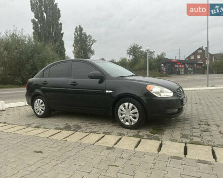 Чорний Хендай Акцент, об'ємом двигуна 1.4 л та пробігом 344 тис. км за 3400 $, фото 7 на Automoto.ua