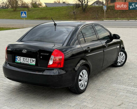 Хендай Акцент 2007 в Черновцах на Automoto.ua Черный Хендай Акцент, объемом двигателя 1.4 л и пробегом 345 тыс. км за 3600 $, фото 16 на Automoto.ua