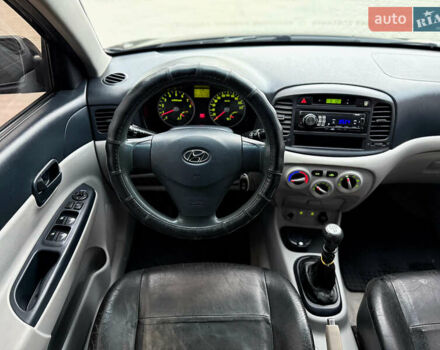 Хендай Акцент 2007 в Черновцах на Automoto.ua Черный Хендай Акцент, объемом двигателя 1.4 л и пробегом 345 тыс. км за 3600 $, фото 38 на Automoto.ua