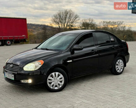 Хендай Акцент 2007 в Черновцах на Automoto.ua Черный Хендай Акцент, объемом двигателя 1.4 л и пробегом 345 тыс. км за 3600 $, фото 3 на Automoto.ua