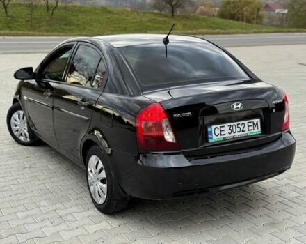 Хендай Акцент 2007 в Черновцах на Automoto.ua Черный Хендай Акцент, объемом двигателя 1.4 л и пробегом 345 тыс. км за 3600 $, фото 4 на Automoto.ua