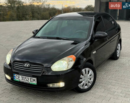 Хендай Акцент 2007 в Черновцах на Automoto.ua Черный Хендай Акцент, объемом двигателя 1.4 л и пробегом 345 тыс. км за 3600 $, фото 1 на Automoto.ua