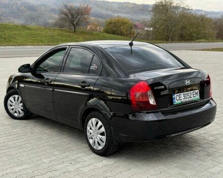 Хендай Акцент 2007 в Черновцах на Automoto.ua Черный Хендай Акцент, объемом двигателя 1.4 л и пробегом 345 тыс. км за 3600 $, фото 3 на Automoto.ua