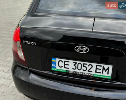 Хендай Акцент 2007 в Черновцах на Automoto.ua Черный Хендай Акцент, объемом двигателя 1.4 л и пробегом 345 тыс. км за 3600 $, фото 13 на Automoto.ua