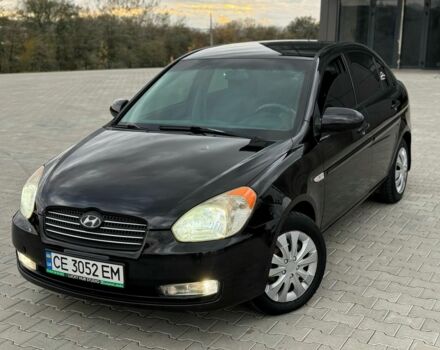 Хендай Акцент 2007 в Черновцах на Automoto.ua Черный Хендай Акцент, объемом двигателя 1.4 л и пробегом 345 тыс. км за 3600 $, фото 1 на Automoto.ua