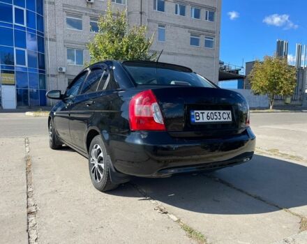 Черный Хендай Акцент, объемом двигателя 1.5 л и пробегом 237 тыс. км за 4000 $, фото 1 на Automoto.ua