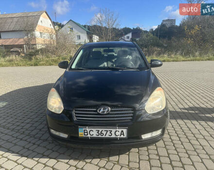 Чорний Хендай Акцент, об'ємом двигуна 1.4 л та пробігом 163 тис. км за 4200 $, фото 6 на Automoto.ua