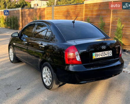 Черный Хендай Акцент, объемом двигателя 1.4 л и пробегом 128 тыс. км за 5800 $, фото 18 на Automoto.ua
