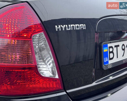 Черный Хендай Акцент, объемом двигателя 1.4 л и пробегом 139 тыс. км за 5999 $, фото 15 на Automoto.ua