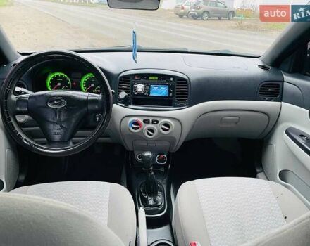 Чорний Хендай Акцент, об'ємом двигуна 1.4 л та пробігом 225 тис. км за 3899 $, фото 14 на Automoto.ua