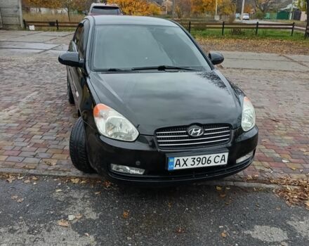 Чорний Хендай Акцент, об'ємом двигуна 1.4 л та пробігом 178 тис. км за 5400 $, фото 9 на Automoto.ua