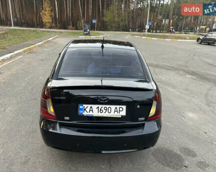 Черный Хендай Акцент, объемом двигателя 1.49 л и пробегом 247 тыс. км за 5200 $, фото 4 на Automoto.ua