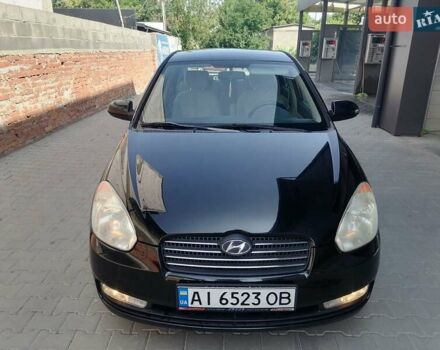 Чорний Хендай Акцент, об'ємом двигуна 1.4 л та пробігом 202 тис. км за 5500 $, фото 5 на Automoto.ua