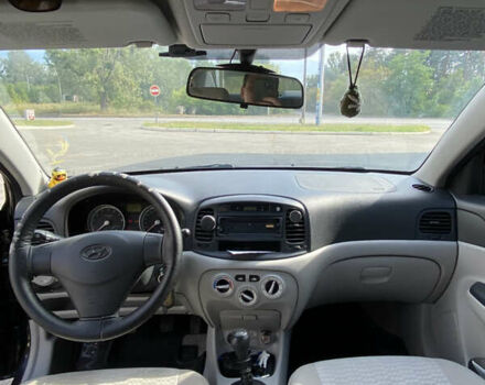 Чорний Хендай Акцент, об'ємом двигуна 1.4 л та пробігом 127 тис. км за 3900 $, фото 13 на Automoto.ua