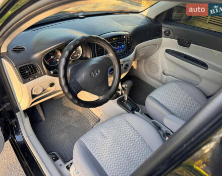 Черный Хендай Акцент, объемом двигателя 1.4 л и пробегом 128 тыс. км за 5800 $, фото 38 на Automoto.ua