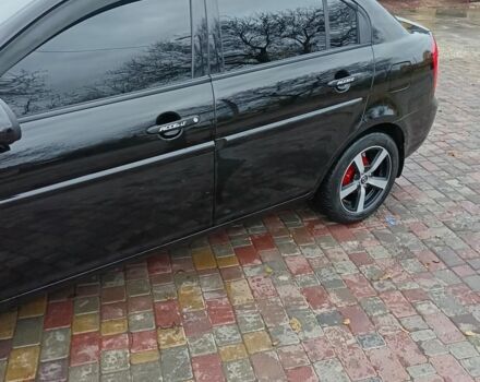 Чорний Хендай Акцент, об'ємом двигуна 1.4 л та пробігом 178 тис. км за 5400 $, фото 10 на Automoto.ua