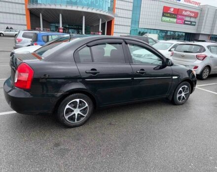 Чорний Хендай Акцент, об'ємом двигуна 1.4 л та пробігом 217 тис. км за 5000 $, фото 7 на Automoto.ua