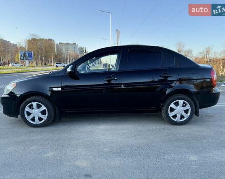 Черный Хендай Акцент, объемом двигателя 1.59 л и пробегом 175 тыс. км за 6300 $, фото 8 на Automoto.ua