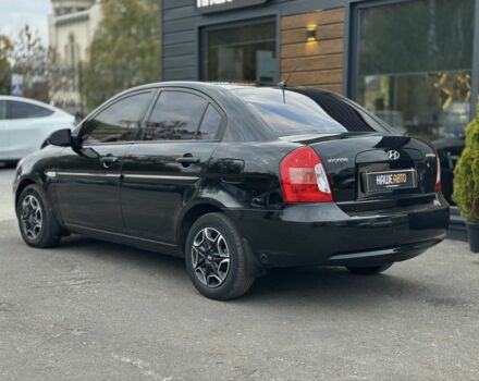 Чорний Хендай Акцент, об'ємом двигуна 1.4 л та пробігом 250 тис. км за 5100 $, фото 5 на Automoto.ua