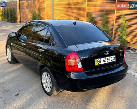 Черный Хендай Акцент, объемом двигателя 1.4 л и пробегом 128 тыс. км за 5800 $, фото 28 на Automoto.ua