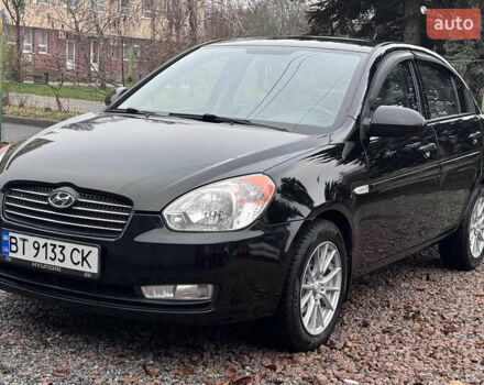 Черный Хендай Акцент, объемом двигателя 1.4 л и пробегом 139 тыс. км за 5999 $, фото 23 на Automoto.ua