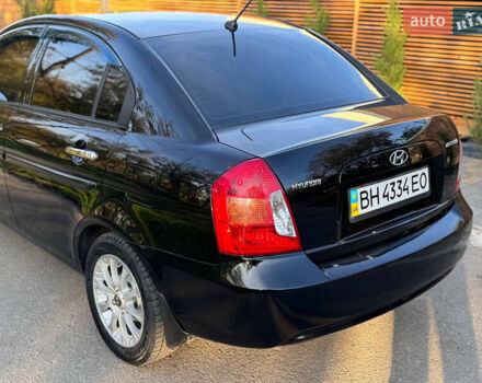 Черный Хендай Акцент, объемом двигателя 1.4 л и пробегом 128 тыс. км за 5800 $, фото 30 на Automoto.ua