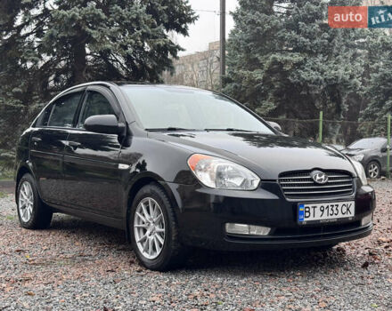 Черный Хендай Акцент, объемом двигателя 1.4 л и пробегом 139 тыс. км за 5999 $, фото 22 на Automoto.ua