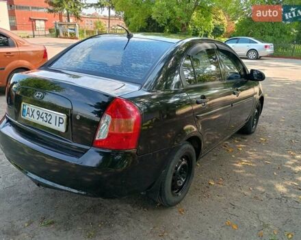 Чорний Хендай Акцент, об'ємом двигуна 1.4 л та пробігом 181 тис. км за 2950 $, фото 6 на Automoto.ua