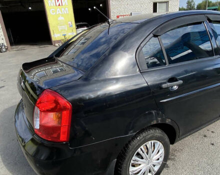 Чорний Хендай Акцент, об'ємом двигуна 1.4 л та пробігом 127 тис. км за 3900 $, фото 6 на Automoto.ua