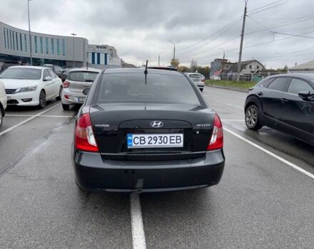 Чорний Хендай Акцент, об'ємом двигуна 1.4 л та пробігом 217 тис. км за 5000 $, фото 6 на Automoto.ua