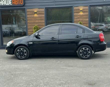 Чорний Хендай Акцент, об'ємом двигуна 1.4 л та пробігом 250 тис. км за 5100 $, фото 4 на Automoto.ua