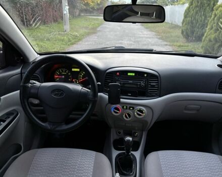 Чорний Хендай Акцент, об'ємом двигуна 1.4 л та пробігом 152 тис. км за 5300 $, фото 17 на Automoto.ua