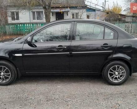 Черный Хендай Акцент, объемом двигателя 1.49 л и пробегом 231 тыс. км за 4600 $, фото 8 на Automoto.ua