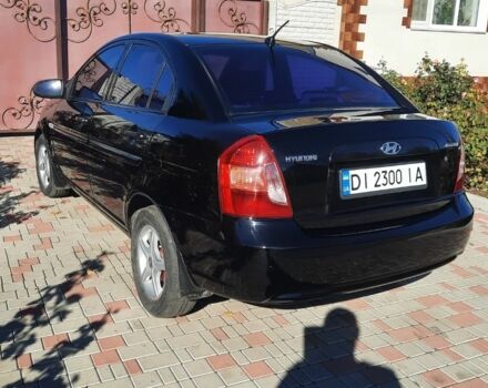 Чорний Хендай Акцент, об'ємом двигуна 1.4 л та пробігом 237 тис. км за 5100 $, фото 3 на Automoto.ua